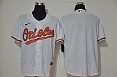 Orioles Blank White Nike 2020 Cool Base Jersey,baseball caps,new era cap wholesale,wholesale hats